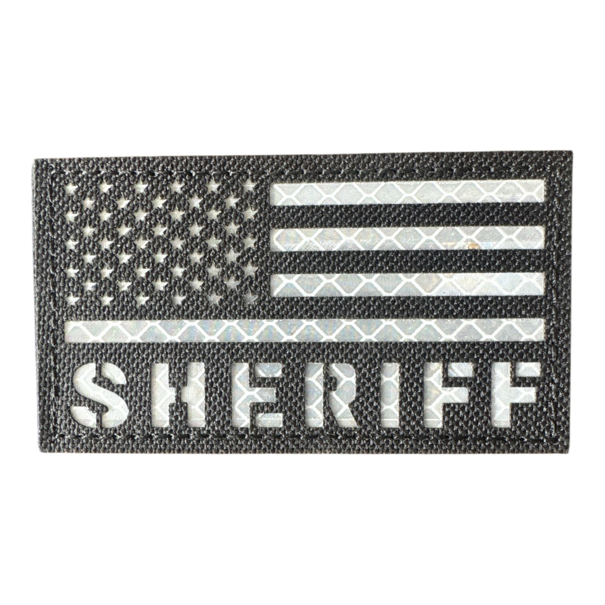2x3.5” Sheriff Patch IR or Reflective