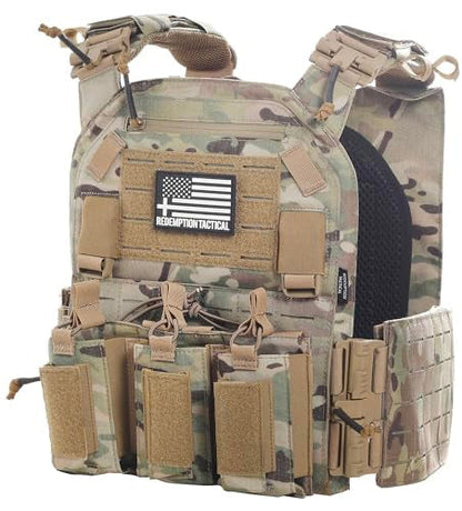 NIJ Certified LEVEL IV Crusader 2.0 Kit (2) 10x12 Front/Back Ceramic Plates