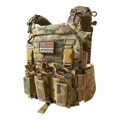 Redemption Tactical CRUSADER 2.0® ARMOR FULL KIT COMBO PACKAGE LIGHTWEIGHT LEVEL IV  (2) 10x12 Front/Back Plates (2) 6x8 Side Plates (Level III PE)