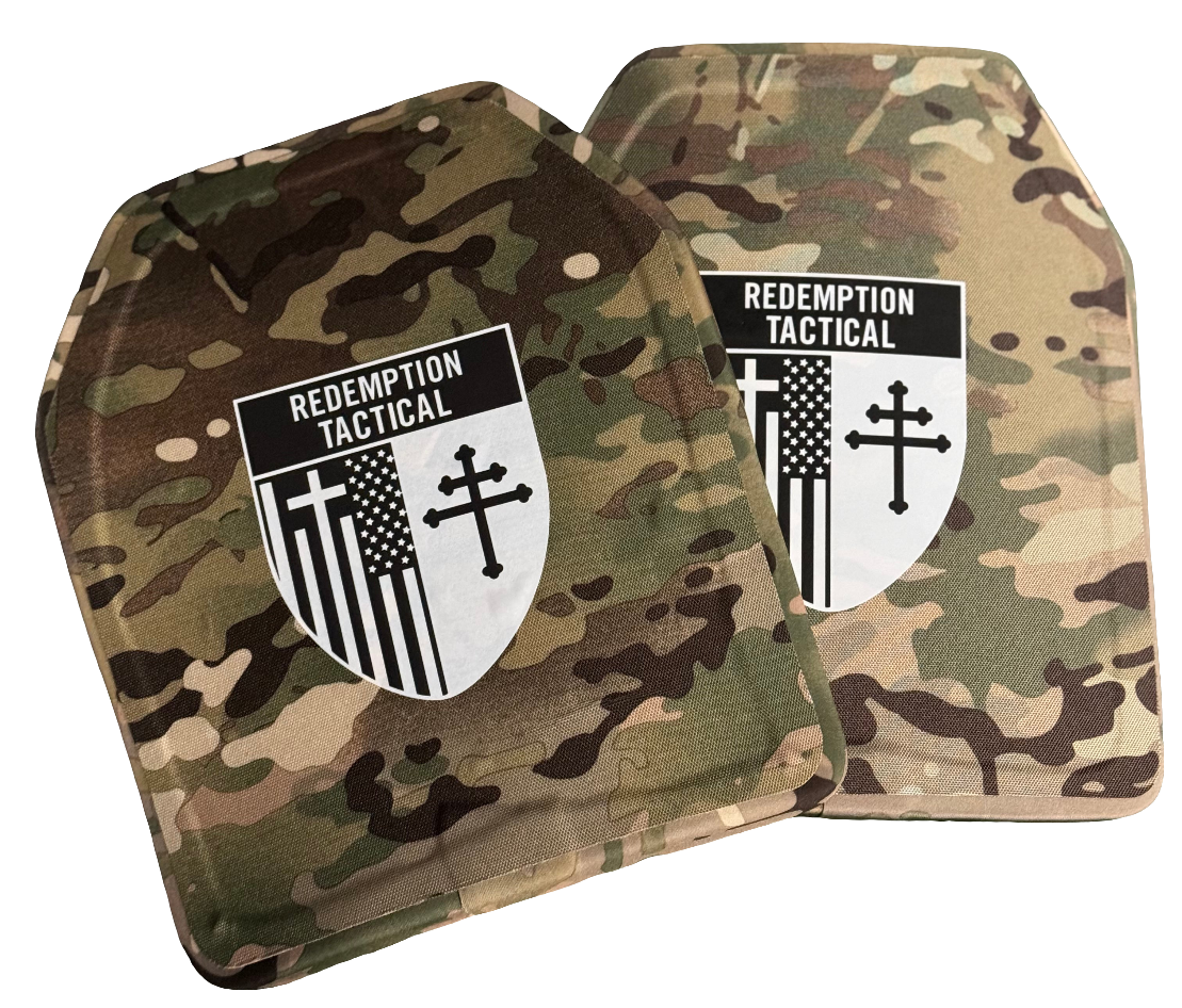 FULL KIT COMBO Crusader 2.0 Armor COMBO PACKAGE LIGHTWEIGHT LEVEL IV (2) 10x12 Front/Back Plates, Plate Carrier Bag