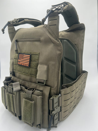 BIG BOY Crusader 2.0 XL Armor COMBO PACKAGE LIGHTWEIGHT LEVEL IV (2) XL Ceramic Front/Back Plates