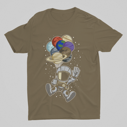 Astronaut Balloon Planets