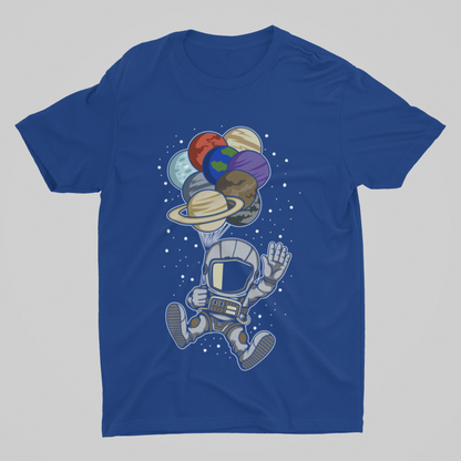 Astronaut Balloon Planets