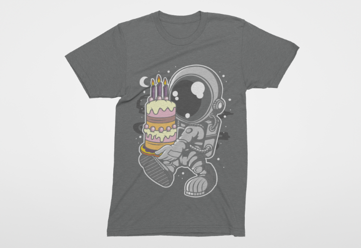 Astronaut Birthday Cake