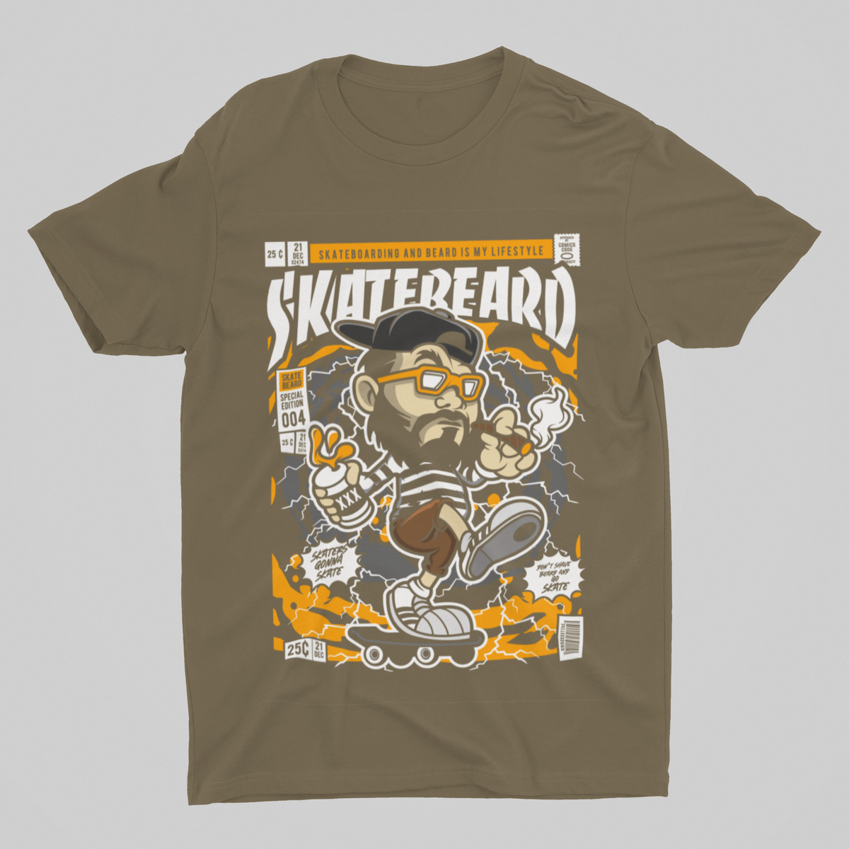Beard Skater Dude