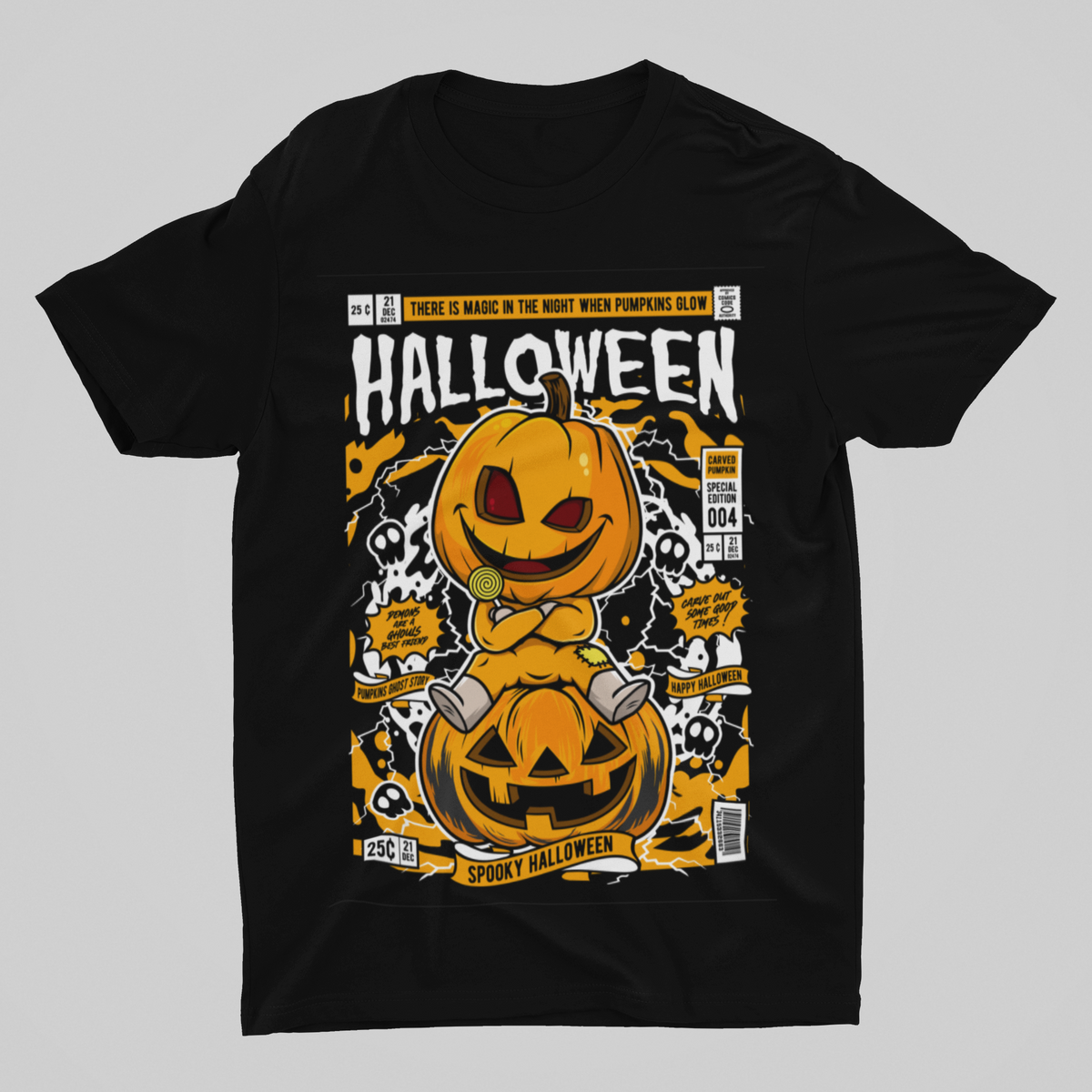 Halloween Pumpkin Cartoon