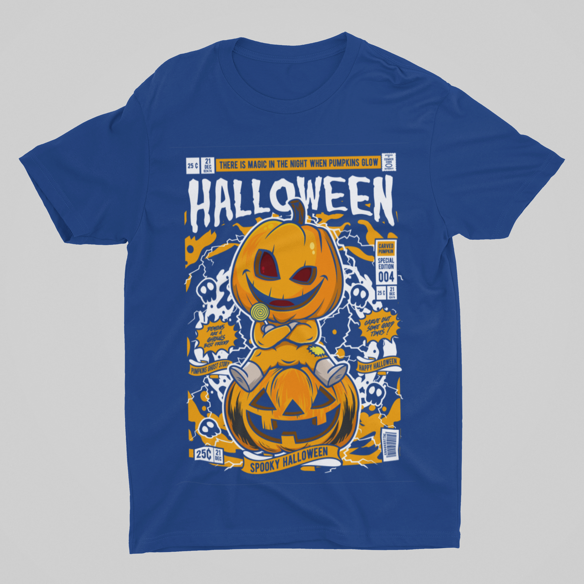 Halloween Pumpkin Cartoon