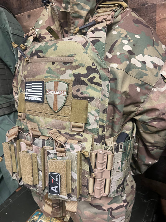 Redemption Tactical® "CRUSADER 2.0 XL” Plate Carrier Vest with Side Cummerbund