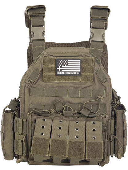 Snow Camo Quick Release Plate Carrier
