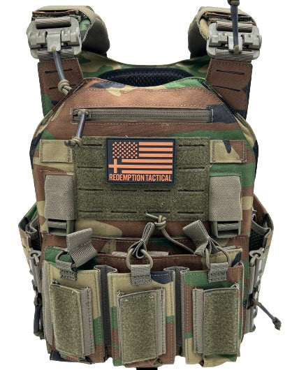 Redemption Tactical CRUSADER 2.0® ARMOR FULL KIT COMBO PACKAGE LIGHTWEIGHT LEVEL IV  (2) 10x12 Front/Back Plates (2) 6x8 Side Plates (Level III PE)