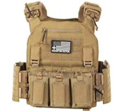 Redemption Tactical CRUSADER 2.0® ARMOR FULL KIT COMBO PACKAGE LIGHTWEIGHT LEVEL IV  (2) 10x12 Front/Back Plates (2) 6x8 Side Plates (Level III PE)