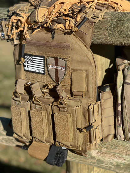 Redemption Tactical CRUSADER 2.0® ARMOR FULL KIT COMBO PACKAGE LIGHTWEIGHT LEVEL IV  (2) 10x12 Front/Back Plates (2) 6x8 Side Plates (Level III PE)