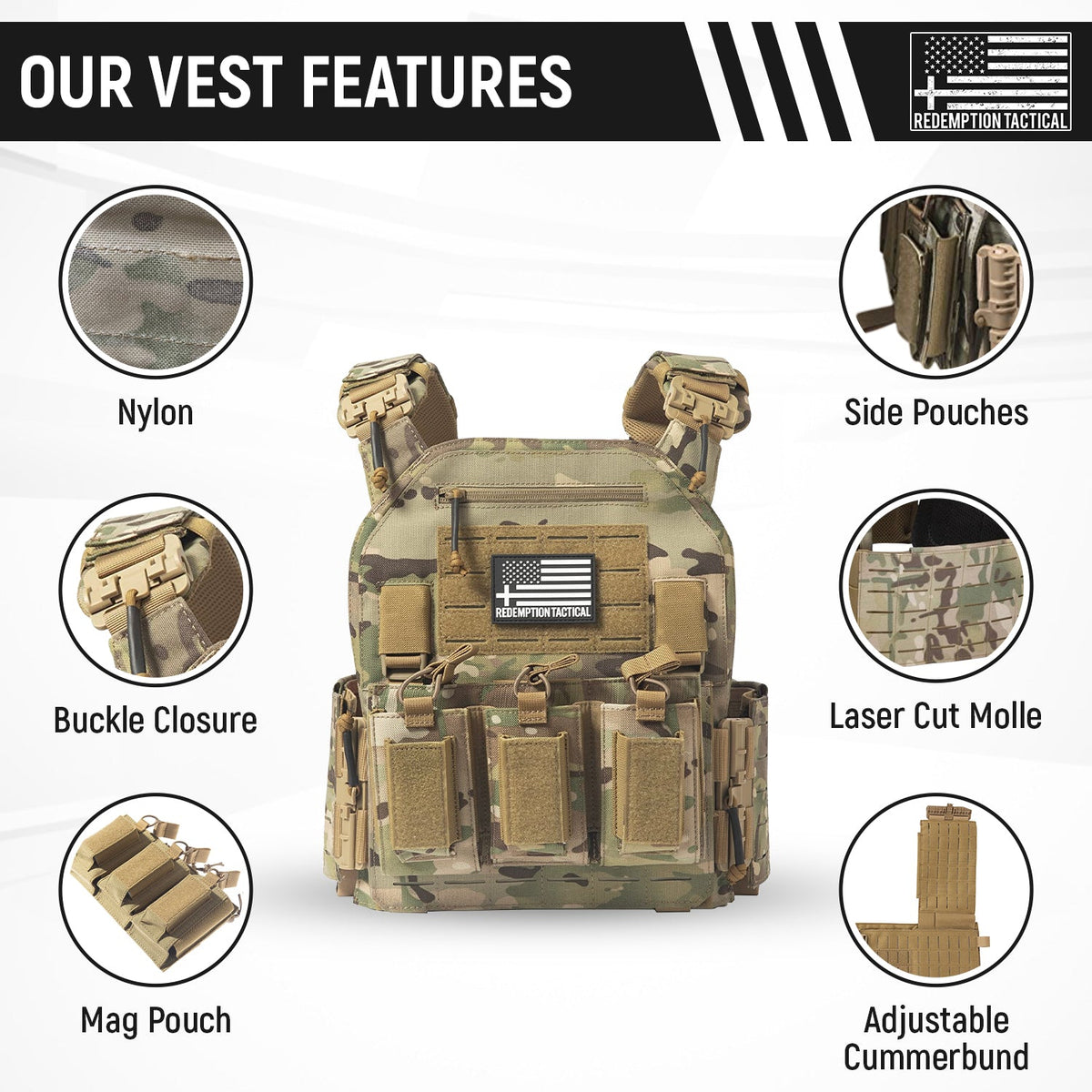 Redemption Tactical "CRUSADER 2.0"® Vest