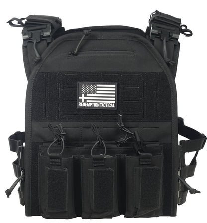 BIG BOY Crusader 2.0 XL Armor COMBO PACKAGE LIGHTWEIGHT LEVEL IV (2) XL Ceramic Front/Back Plates