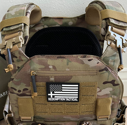 Redemption Tactical CRUSADER 2.0® ARMOR FULL KIT COMBO PACKAGE LIGHTWEIGHT LEVEL IV  (2) 10x12 Front/Back Plates (2) 6x8 Side Plates (Level III PE)