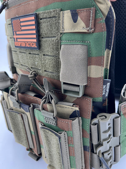 Redemption Tactical CRUSADER 2.0® ARMOR FULL KIT COMBO PACKAGE LIGHTWEIGHT LEVEL IV  (2) 10x12 Front/Back Plates (2) 6x8 Side Plates (Level III PE)