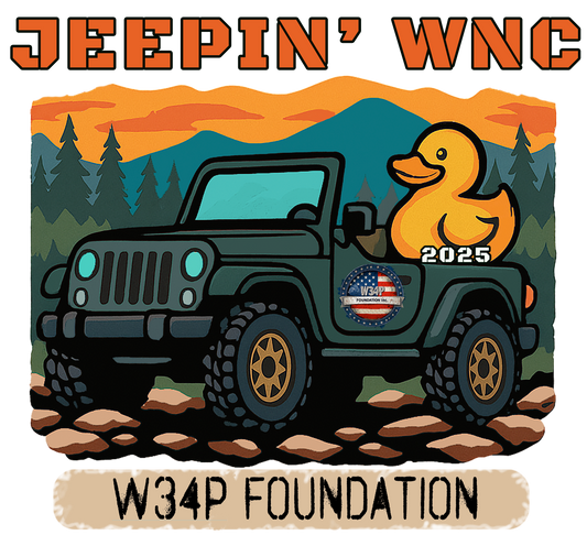 Festival Jeepin WNC Fundraiser Tee LIMITED EDITION