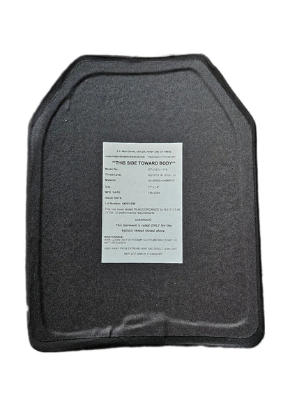 BIG BOY Crusader 2.0 XL Armor COMBO PACKAGE LIGHTWEIGHT LEVEL IV (2) XL Ceramic Front/Back Plates
