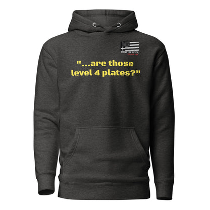 Are those Level IV plates Hoodie