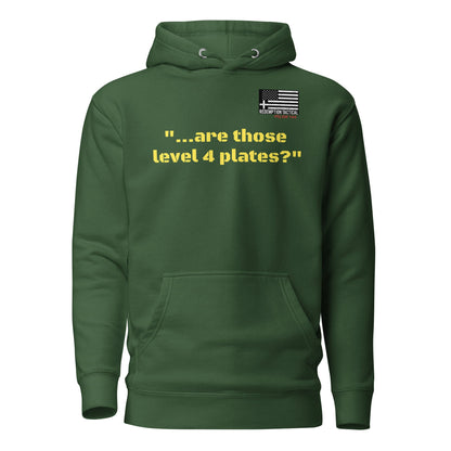 Are those Level IV plates Hoodie